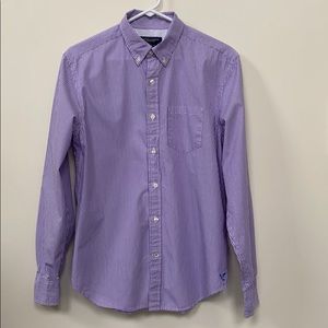 EUC American Eagle Athletic Fit Button Down Med